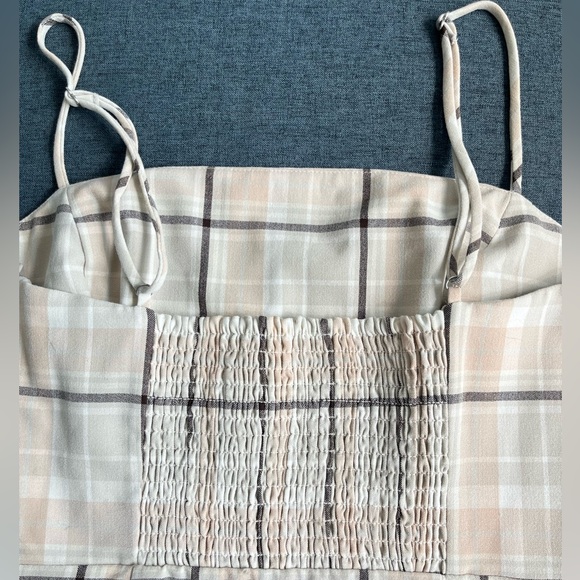 Wilfred Plaid Classic Mini Dress | S - Picture 10 of 11